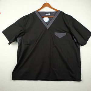 Cook Cool Mens T Shirt 3XL Black Gray Short Sleeve Vented Cooking Chef Workwear